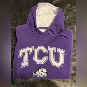 TCU Sweatshirt Colosseum brand size Large.